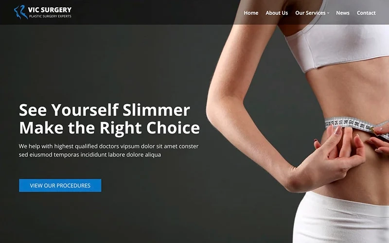 Vic - Plastic Surgery Booking WordPress Theme