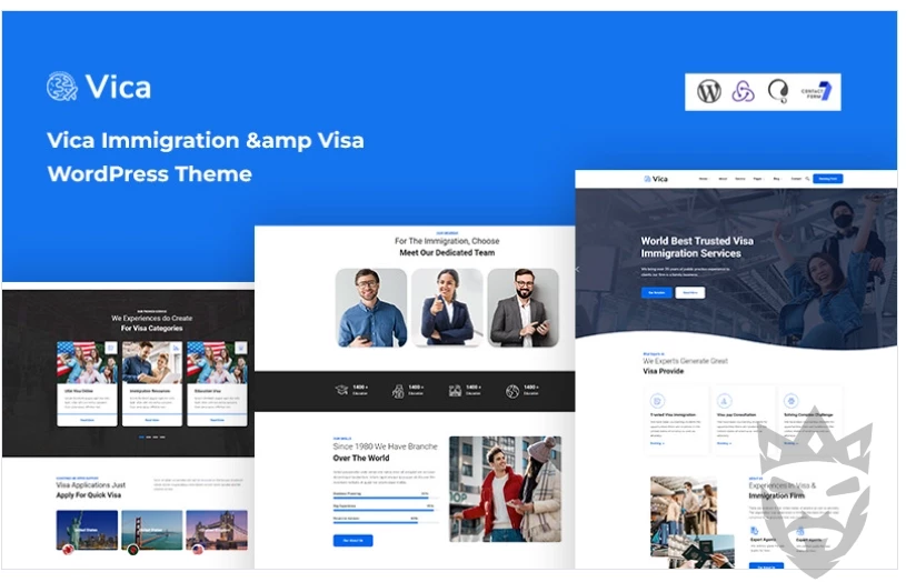 Vica – Immigration & Visa WordPress Theme