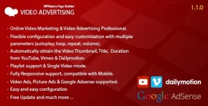 Video Advertising - Addon For WPBakery Page Builder