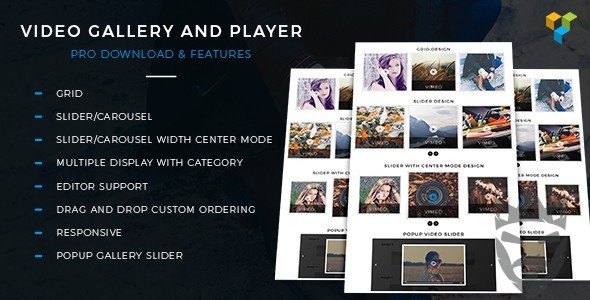 Video Gallery and Player Pro