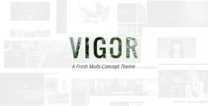 Vigor - Vintage WordPress Theme