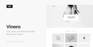 Vinero - Very Clean and Minimal Portfolio WordPress Theme