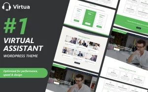 Virtua - Virtual Assistant WordPress Theme