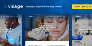 Visage  – Medical  Health WordPress Theme