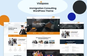 Visapass – Immigration Consulting WordPress Theme