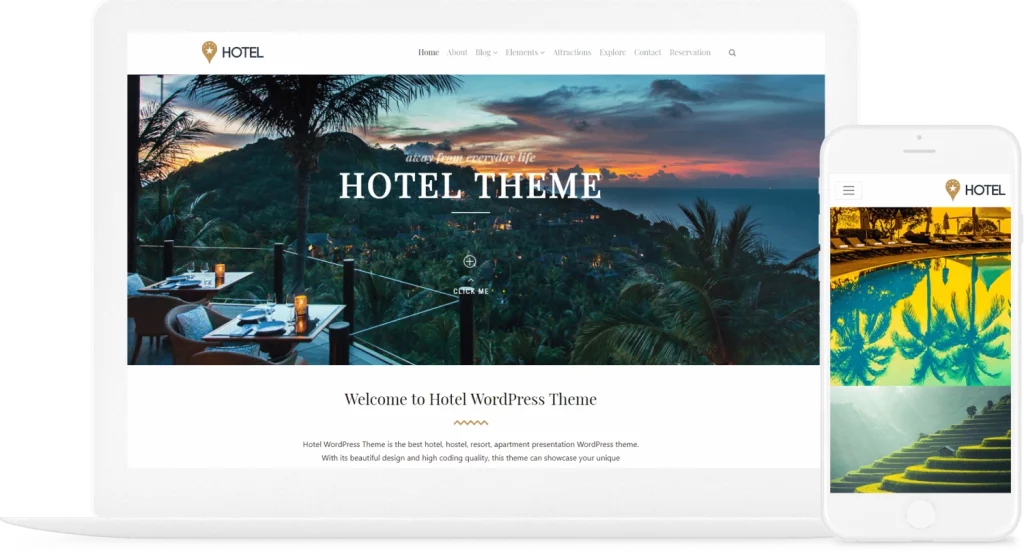 VisualModo - Hotel WordPress Theme