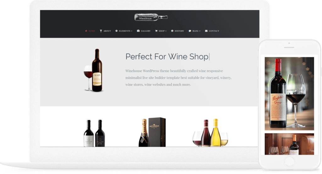 VisualModo - Winehouse WordPress Theme