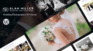 Vivagh  – Wedding Photographer WordPress Theme