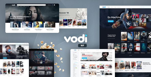 Vodi - Video WordPress Theme for Movies  TV Shows