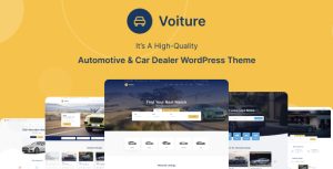 Voiture – Automotive  Car Dealer WordPress Theme