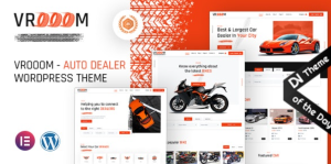 Vrooom  – Auto Dealer WordPress Theme