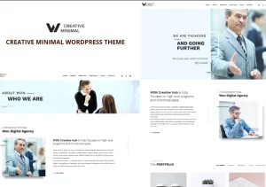 WON Creative Minimal WordPress Theme