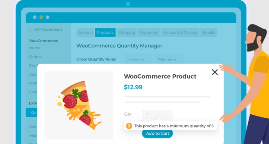 WOOCOMMERCE QUANTITY MANAGER