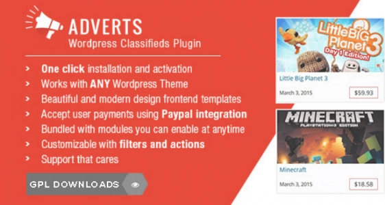 WP Adverts - Authors Addon