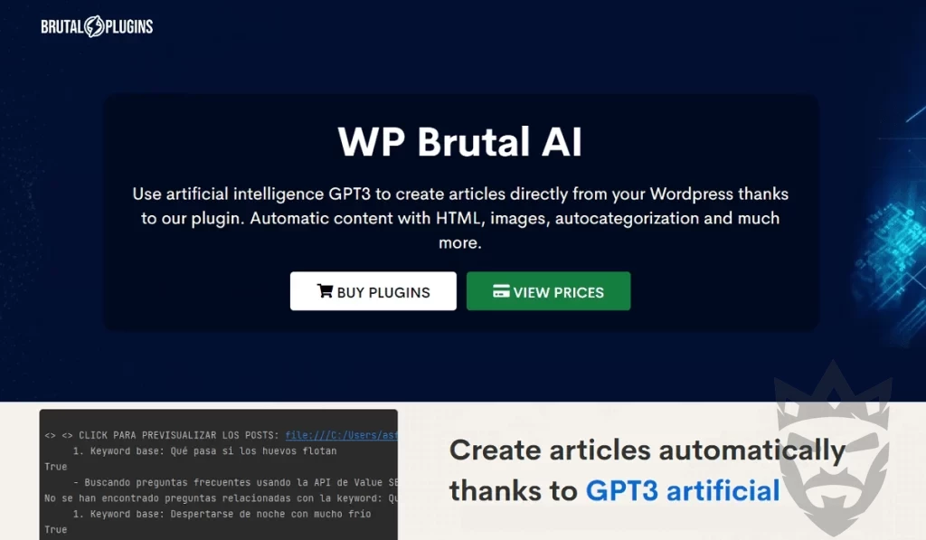 WP Brutal AI