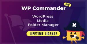 WP Commander - WordPress Media Library Folders  File Manager