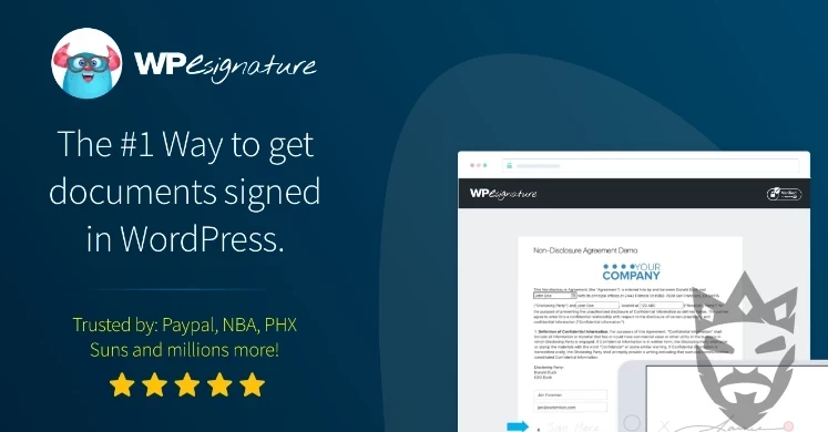 WP E-Signature - Document Templates