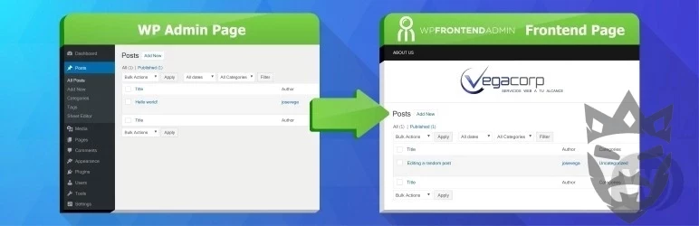 WP Frontend Admin (Premium)