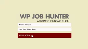 WP Job Hunter - WordPress Job Board Plugin