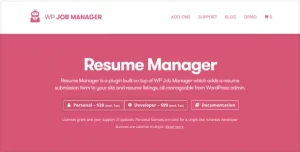 WP Job Manager - Bookmarks