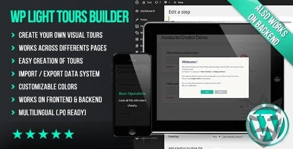 WP Light Tours Builder