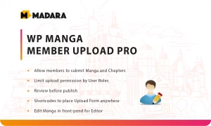 WP Manga Member Upload PRO