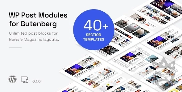 WP Post Modules for NewsPaper and Magazine Layouts (Gutenberg Block)