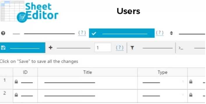 WP Sheet Editor - Users (Premium)