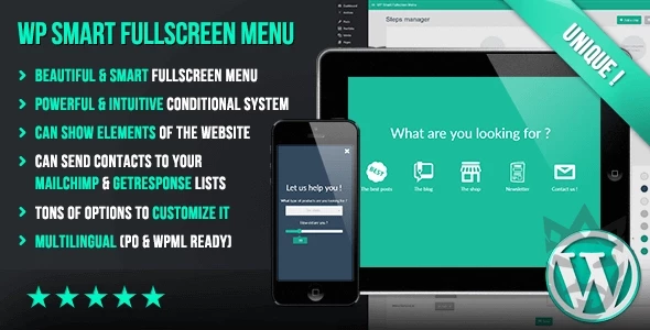 WP Smart Fullscreen Menu