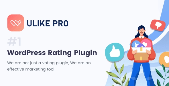 WP ULike Pro - The WordPress Leading Marketing Plugin