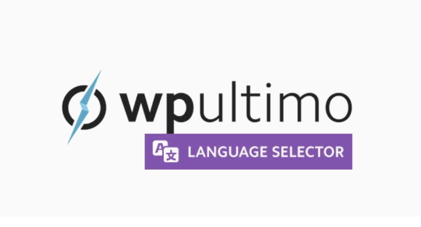 WP Ultimo - Language Selector