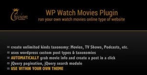 WP Watch Movies & TV Shows Online