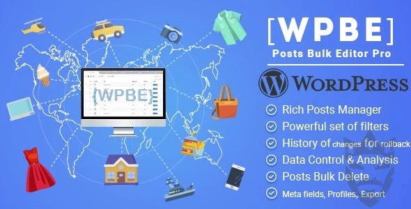 WPBE - WordPress Posts Bulk Editor Professional