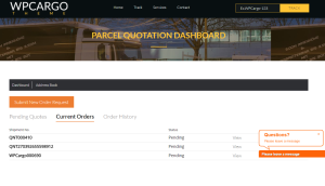 WPCargo Parcel Quotation Add-ons