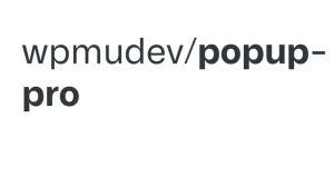 WPMU DEV PopUp Pro