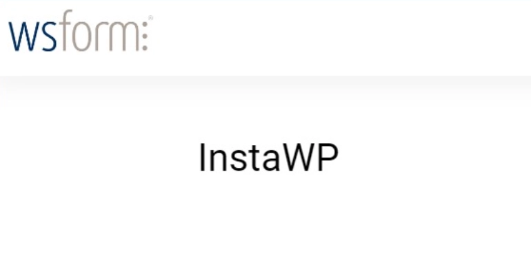 WS Form PRO InstaWP