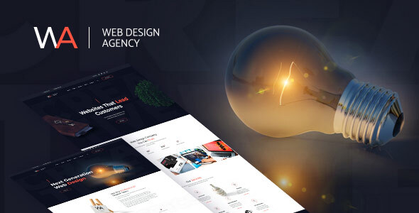 Wagency - Web Design Company WordPress Theme