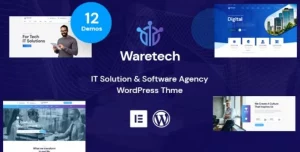 Waretech - IT Solutions & Technology WordPress Theme