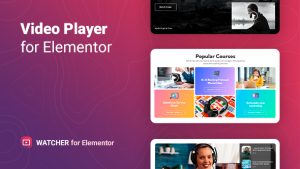 Watcher – Flexible Video Player for Elementor