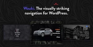 Wauki: Fullscreen WordPress Menu