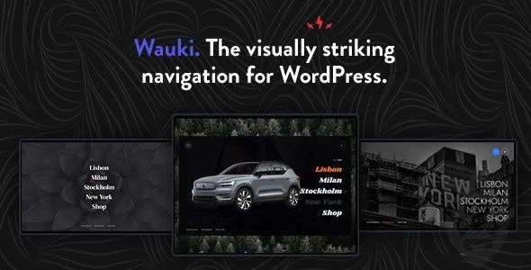 Wauki: Fullscreen WordPress Menu