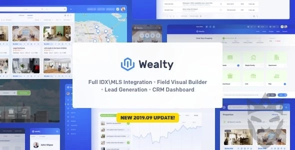 Wealty - Multipurpose Real Estate WordPress Theme