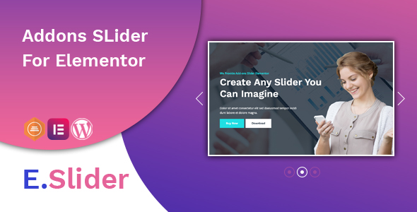 Elementor Slider Addons - Widget