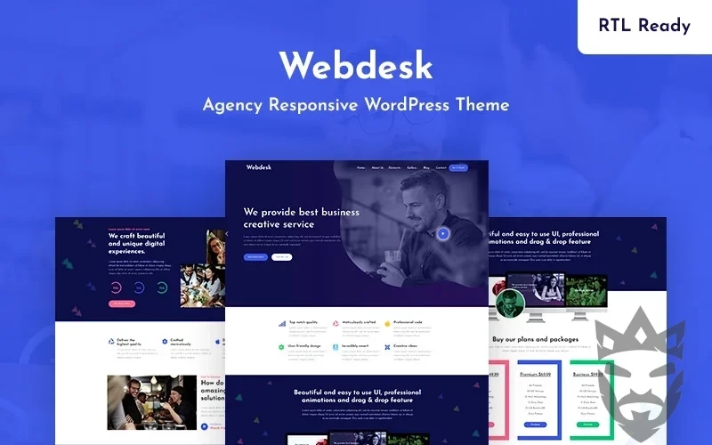 Webdesk - Agency Responsive WordPress Theme