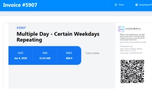 Webnus Ticket and Invoice Addon