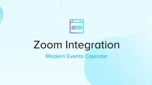 Webnus Zoom Integration Addon