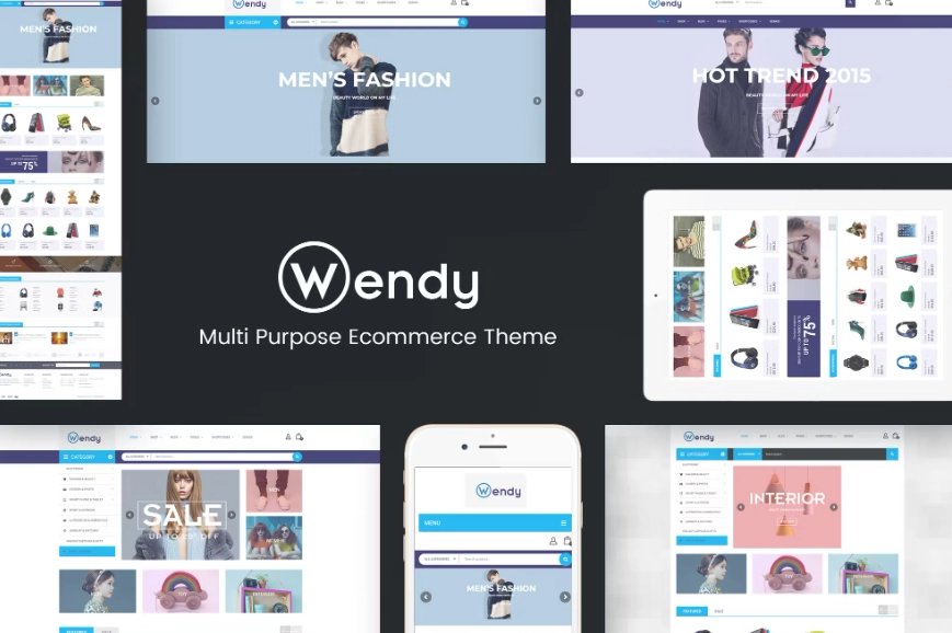 Wendy - Multi Store WooCommerce Theme