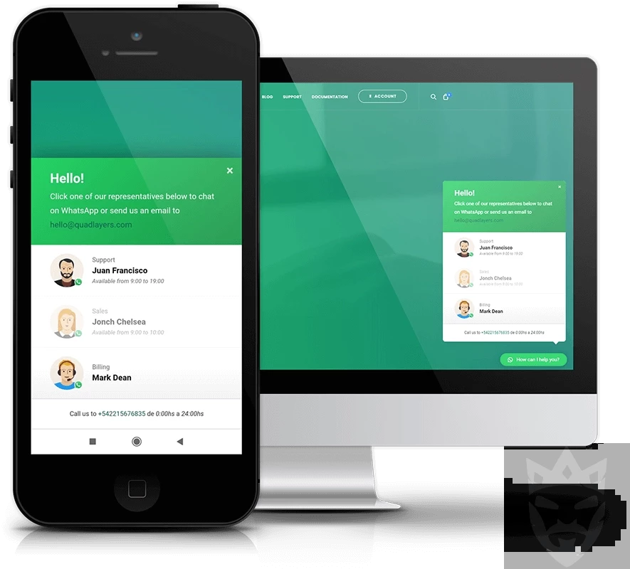 WhatsApp Chat Pro By QuadLayers