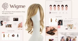 Wigme - Hair Extensions WooCommerce Shop