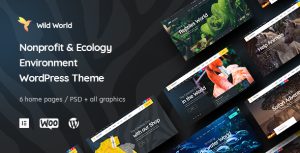 WildWorld | Nonprofit  Ecology WordPress Theme